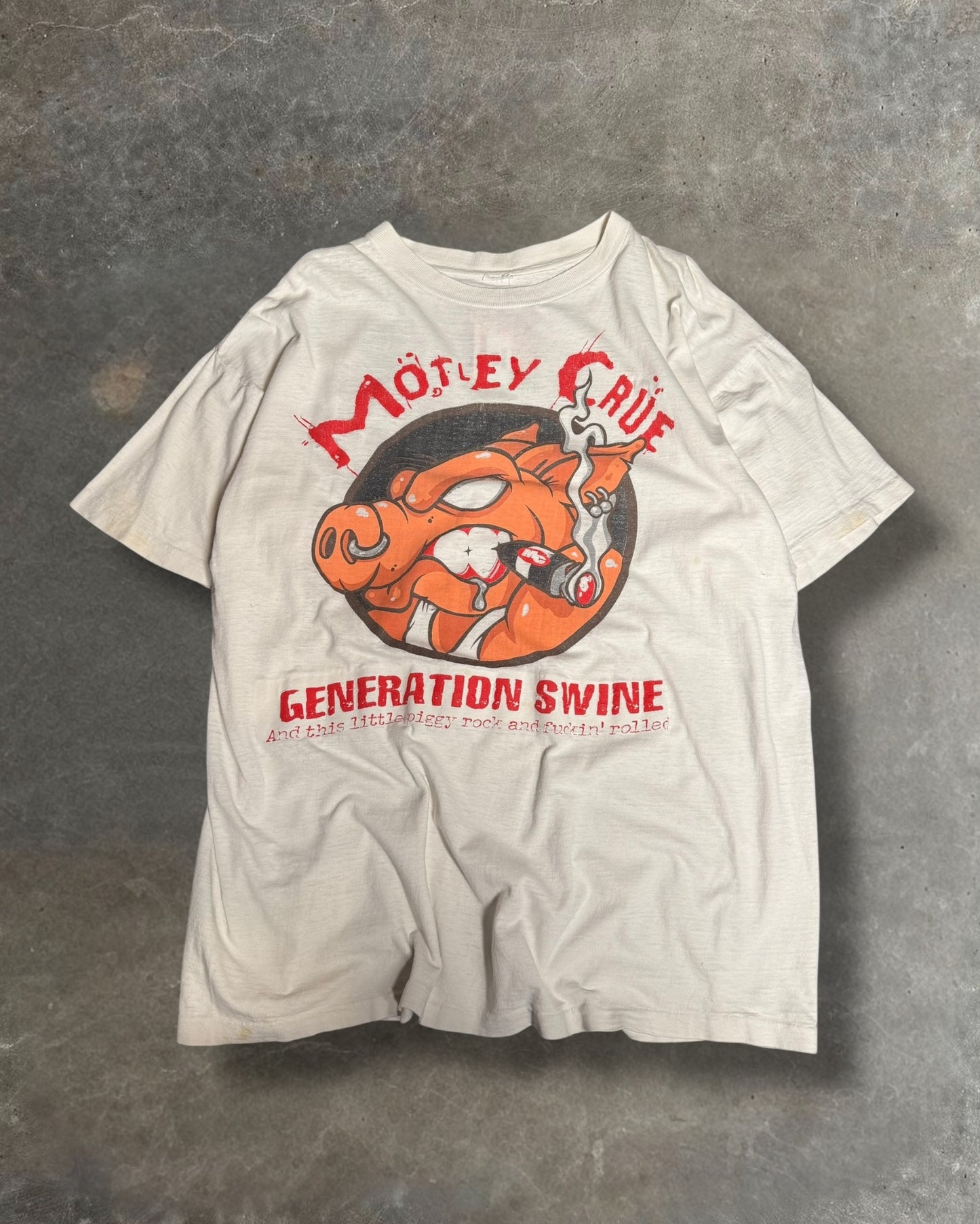 '90s Motley Crue Tee Sz. XXL