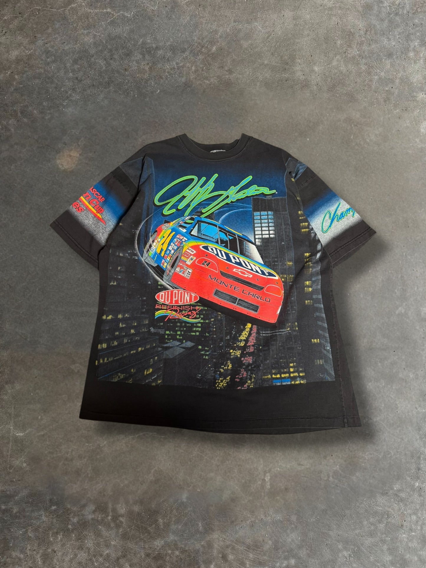 '90s Jeff Gordon AOP Nascar Tee Sz. XXL