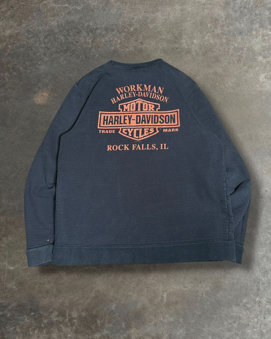 '13 Rock Falls Harley Davidson Crewneck Sz. XL