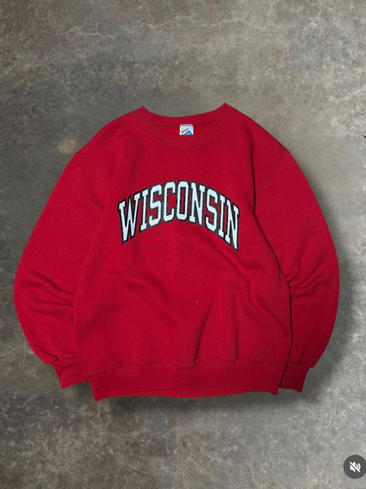 90s Wisconsin Crewneck Sz.M