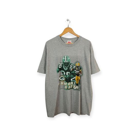 00s Packers Ahman Green Tee Sz. L-XL