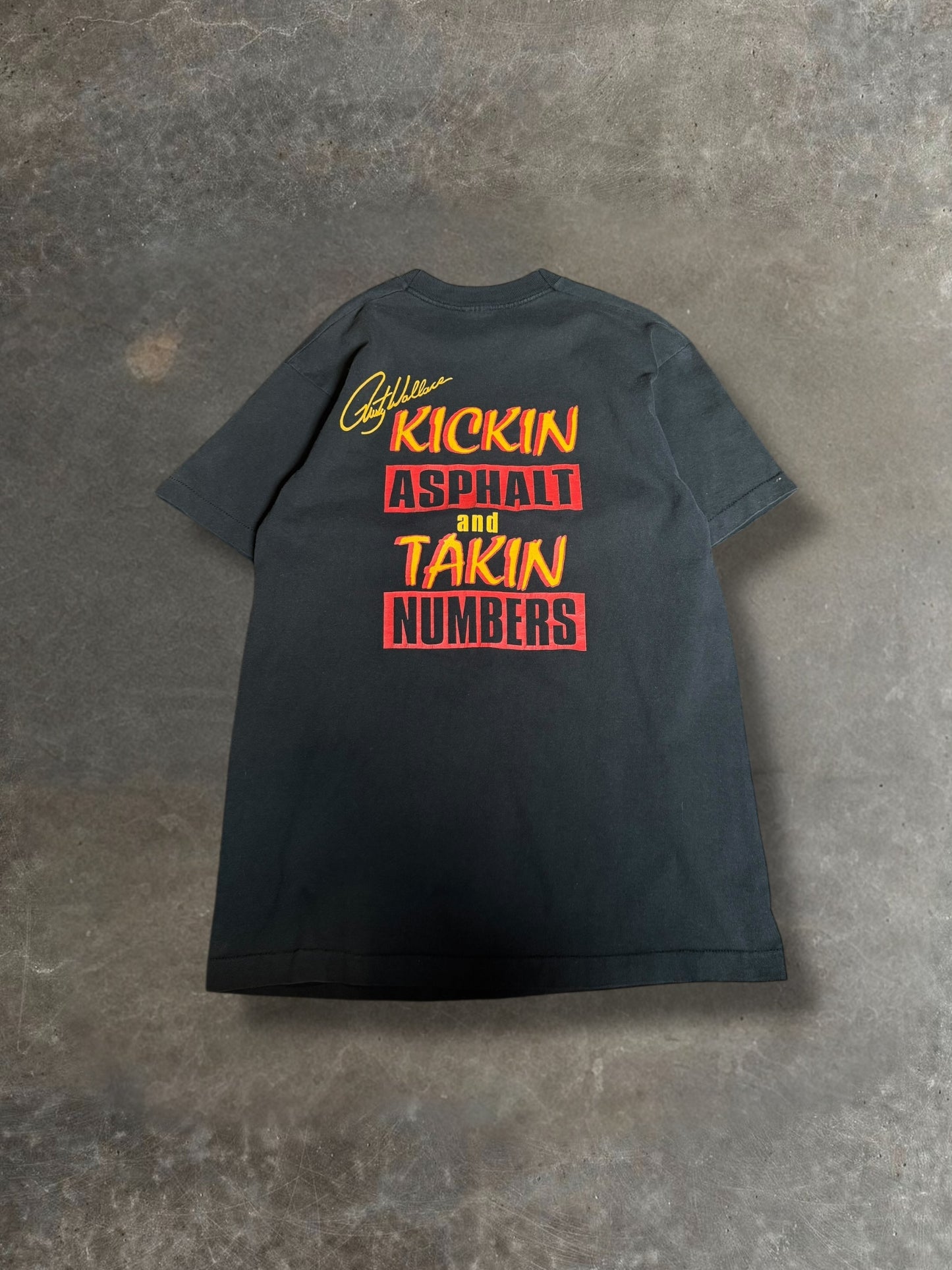 '90s Rusty Wallace AOP Nascar Tee Sz. L