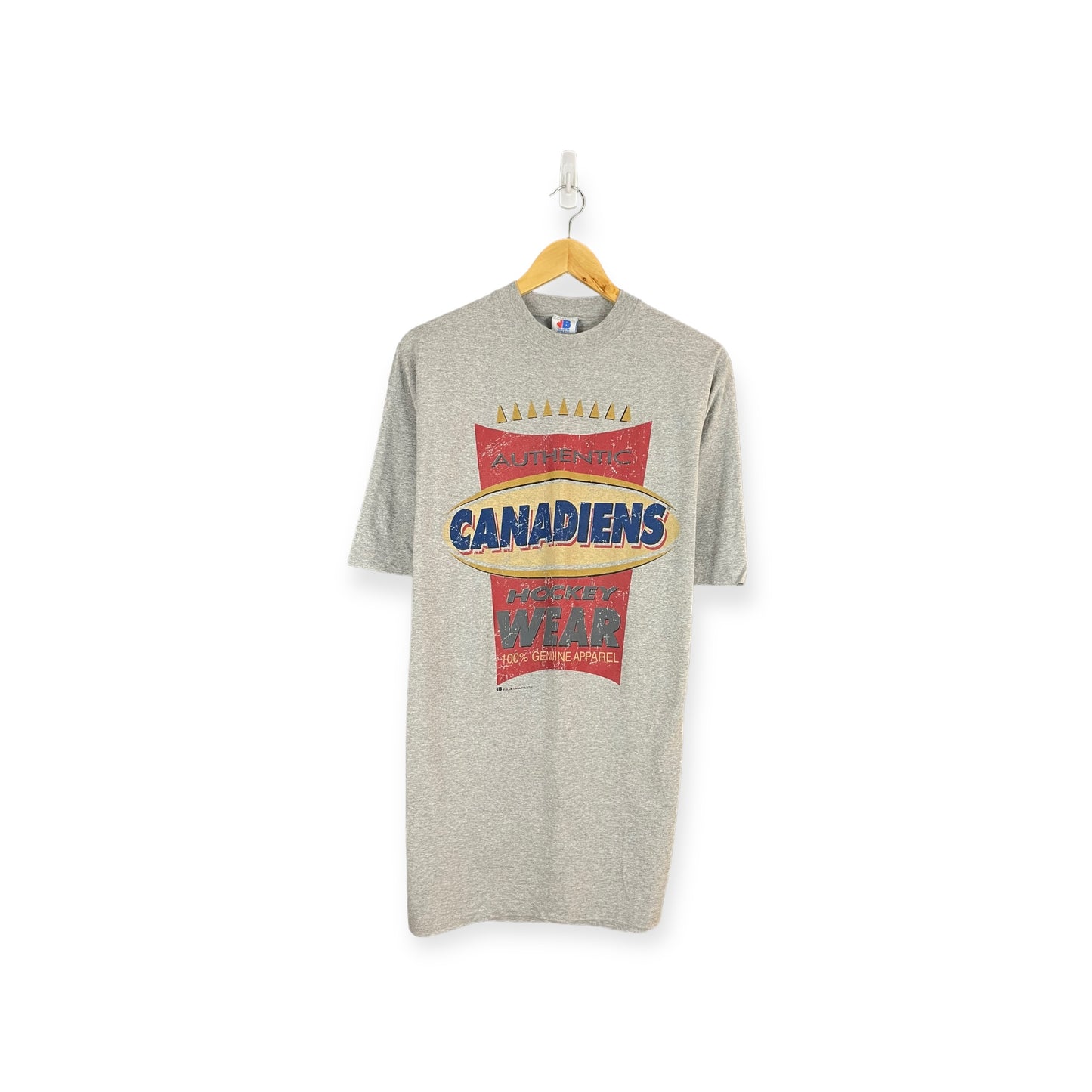 90s Canadien Hockey Tee Sz. L