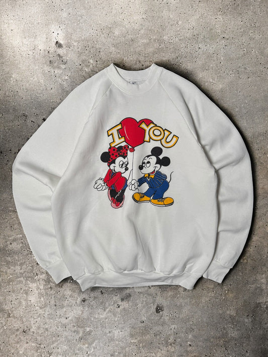 '90s Mickey & Minnie Crewneck Sz. XL