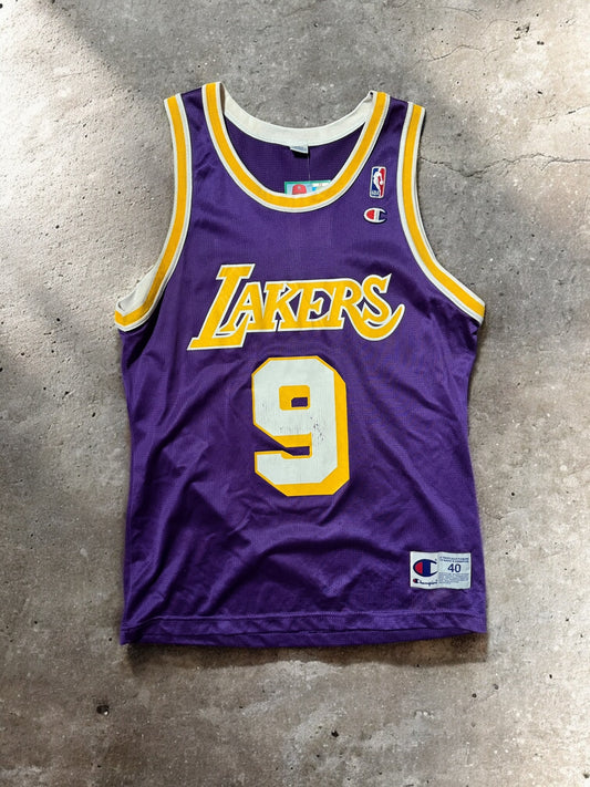 '90s Van Exel Lakers Jersey Sz. M