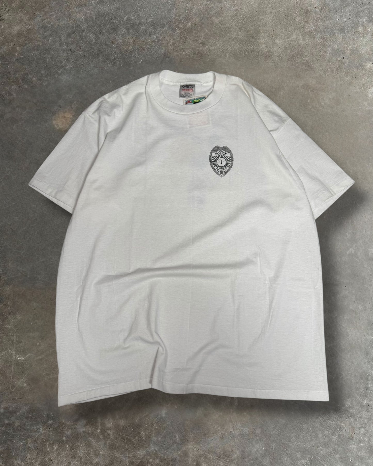 '90s 3rd Shift Police Tee Sz. XXL