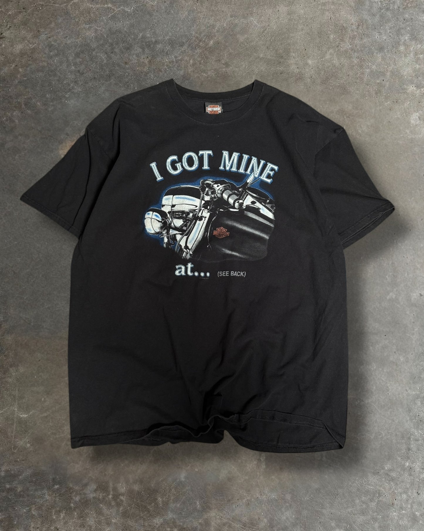 '00s I Got Mine Harley Davidson Tee Sz. XXL