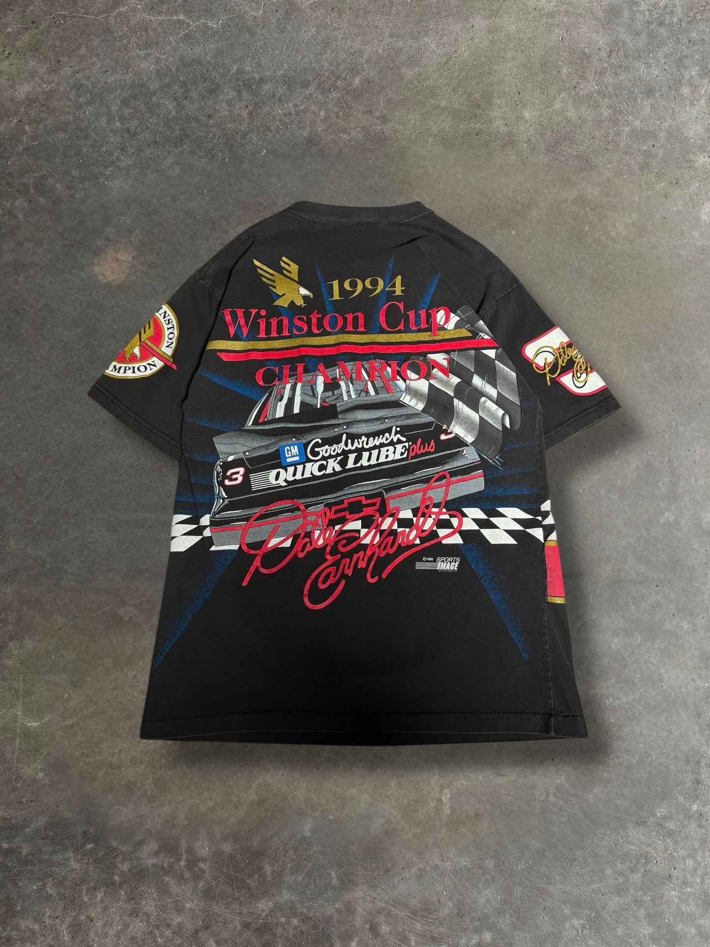 '94 Dale Earnhardt AOP Nascar Tee Sz. M