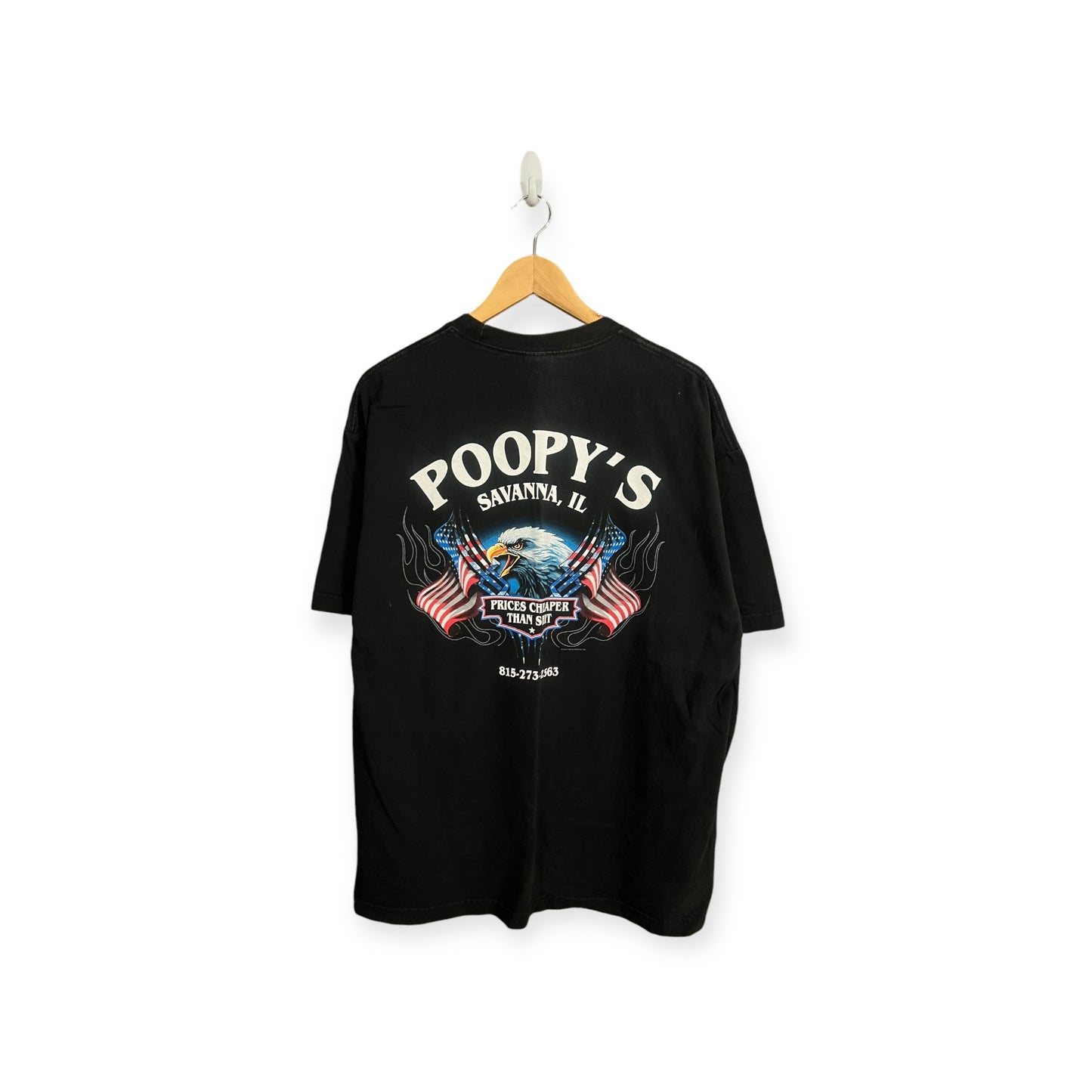 '00s Poopy's Biker Tee Sz. L