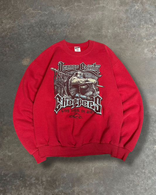 '00s OC Choppers Crewneck Sz. M