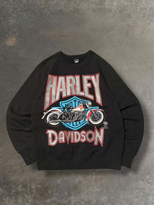 '80s Harley Davidson Crewneck Sz. M