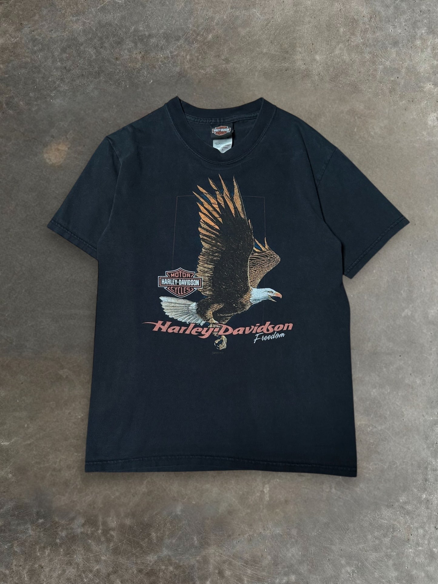 90s Harley-Davidson Freedom Eagle T-shirt Sz. S