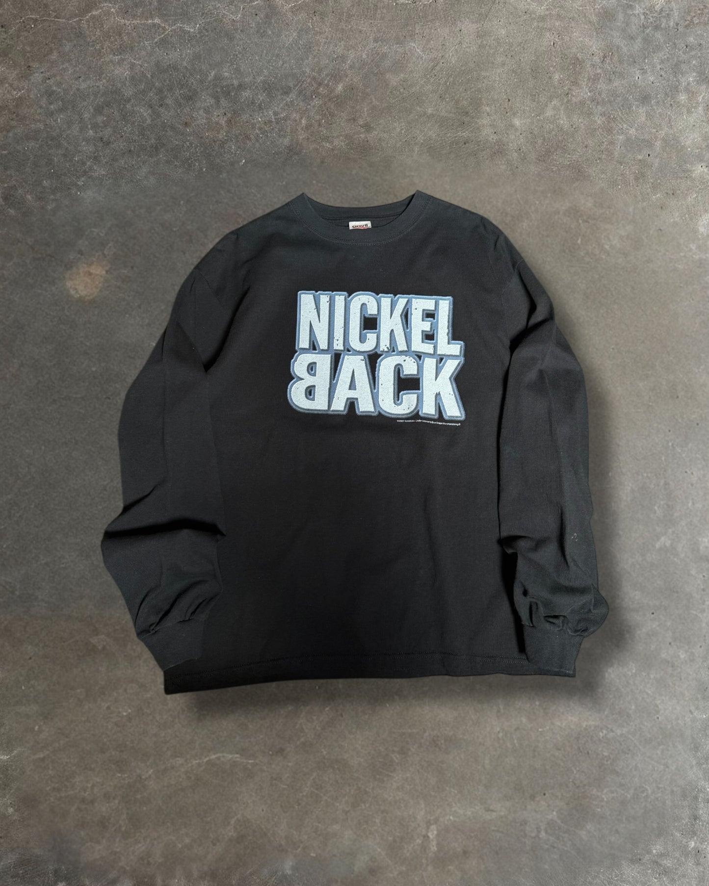 '01 Nickel Back Long Sleeve Tee Sz. L