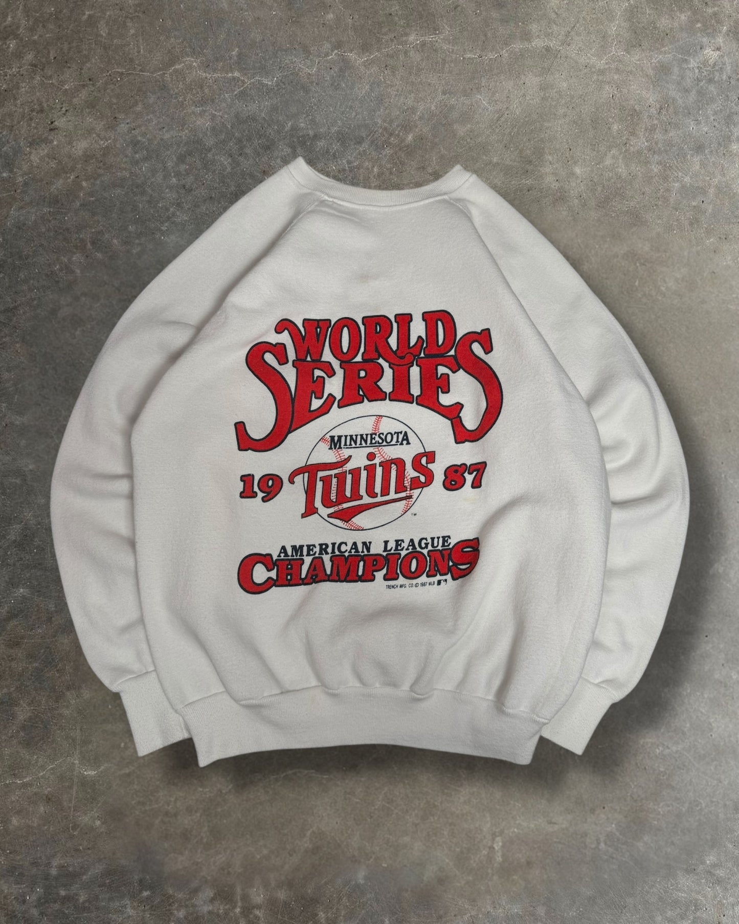 '87 Twins Champs Crewneck Sz. L