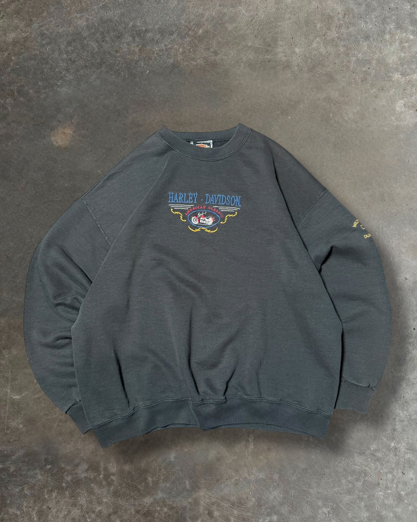 '90s Harley Davidson Crewneck Sz. XL