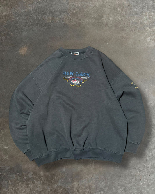 '90s Harley Davidson Crewneck Sz. XL