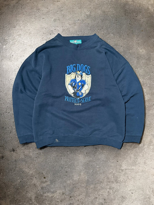 '90s Big Dogs Crewneck Sz. XL