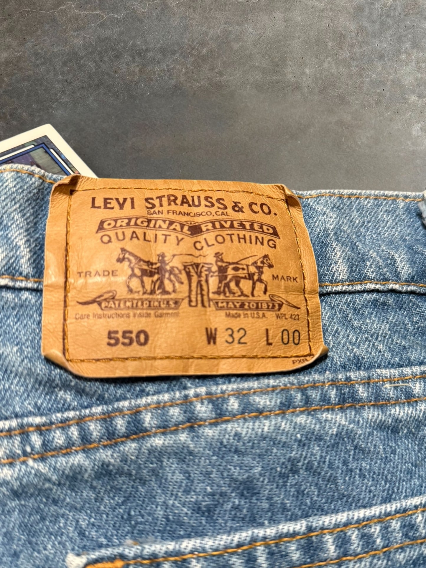 '90s Levis Orange Tab Denim Shorts Sz. 32