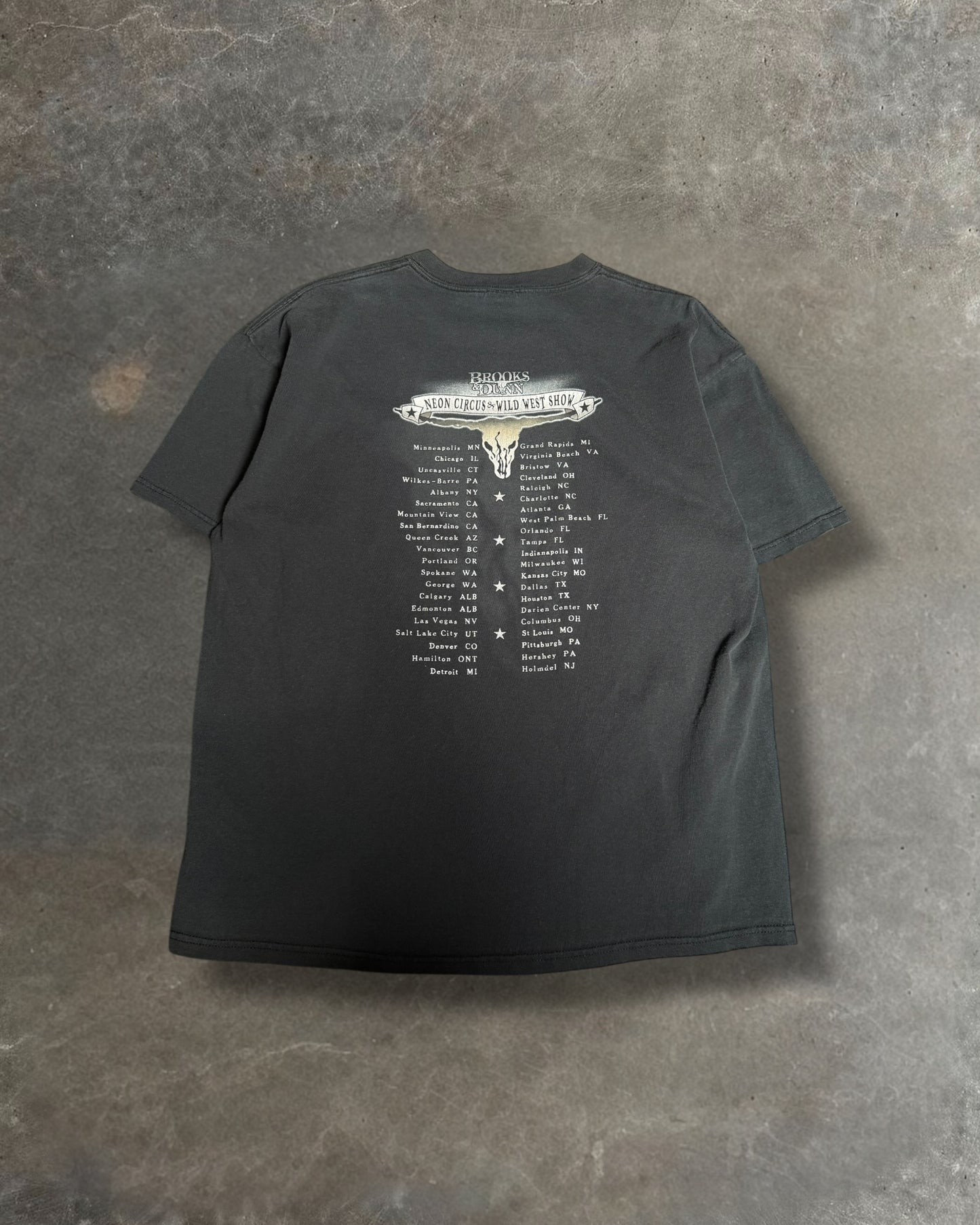 '00s Brooks & Dunn Tour Tee Sz. XL