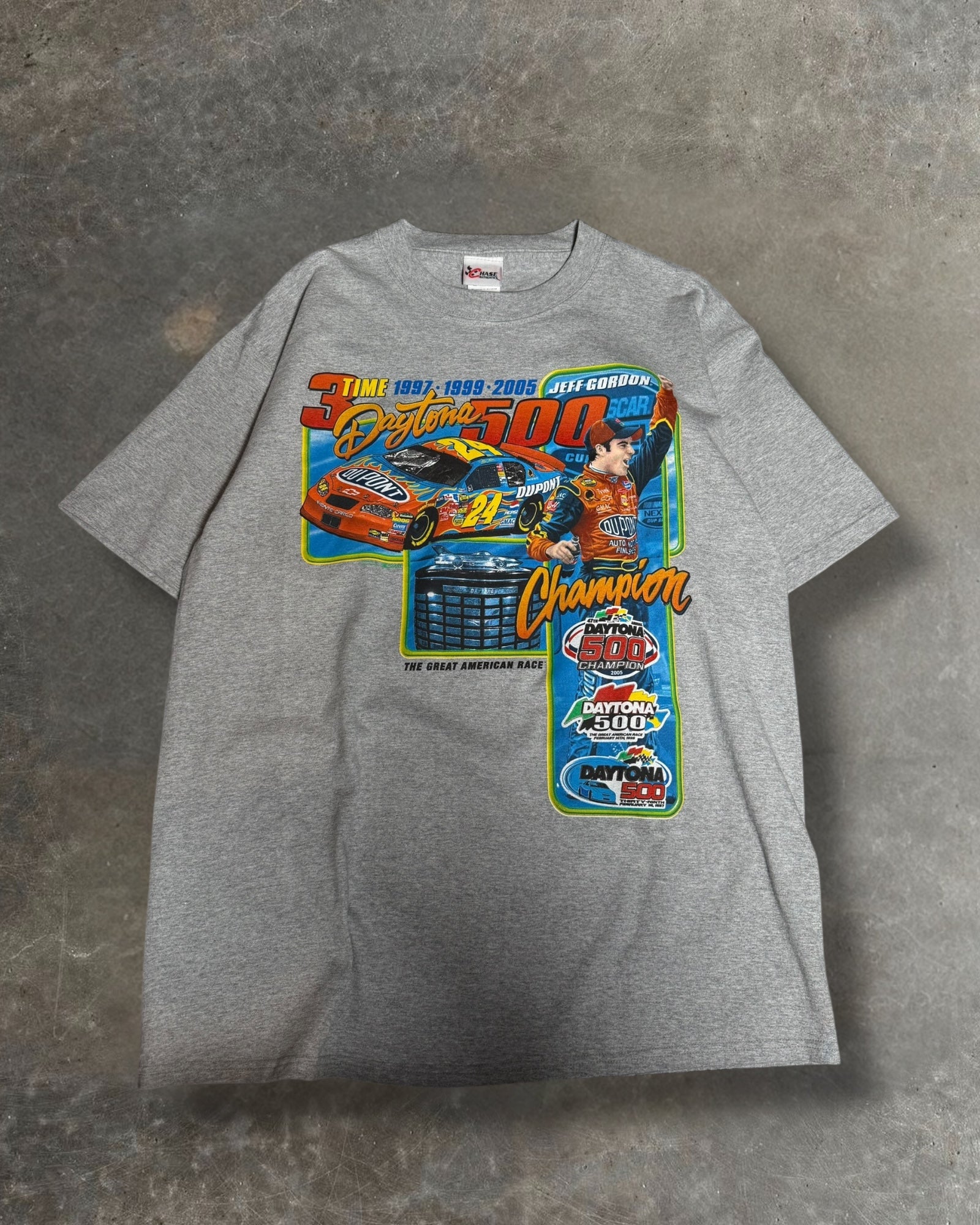 '05 Daytona 500 Nascar Tee Sz. L