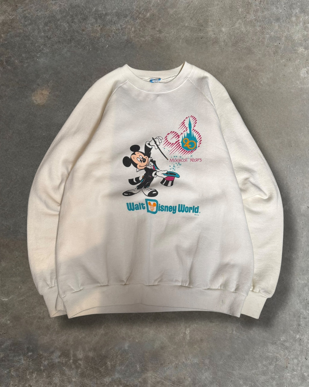 '80s Disney World Crewneck Sz. XL