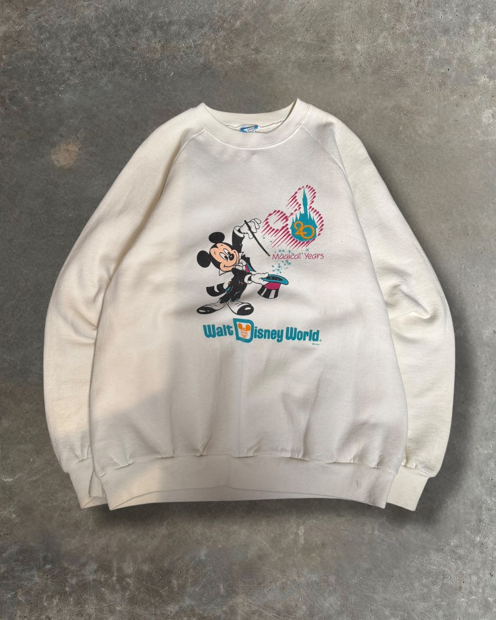 '80s Disney World Crewneck Sz. XL