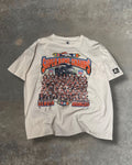 '98 Broncos Super Bowl Champs Photo Tee Sz. L