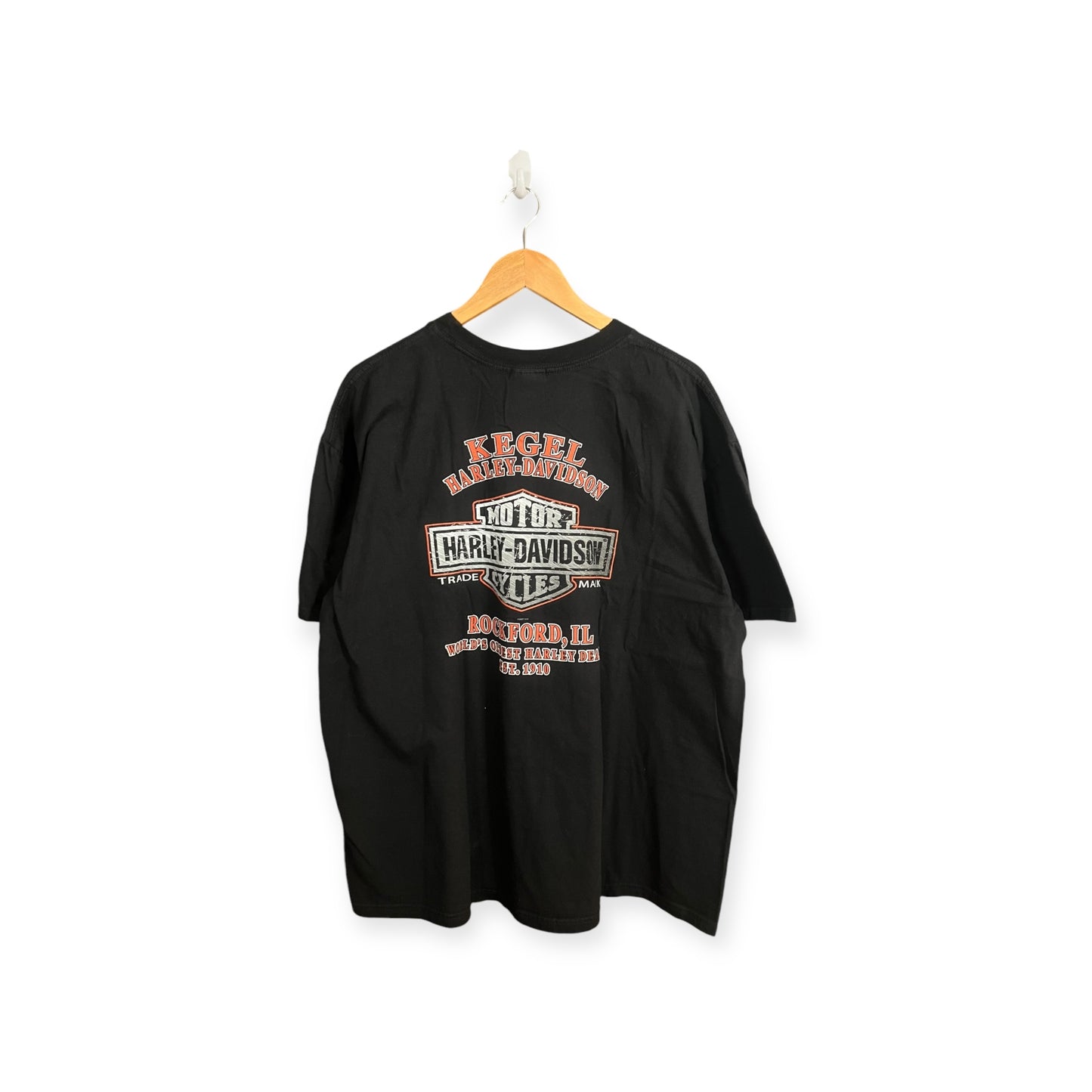 '10 Rockford Harley Tee Sz. XXL