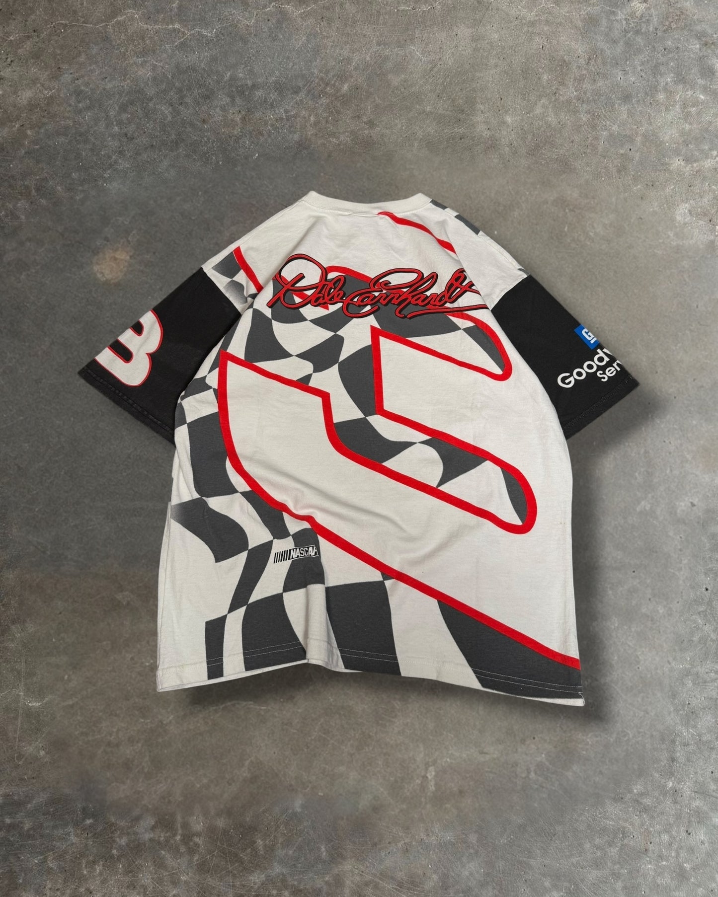 '90s Dale Earnhardt Nascar AOP Tee Sz. XL