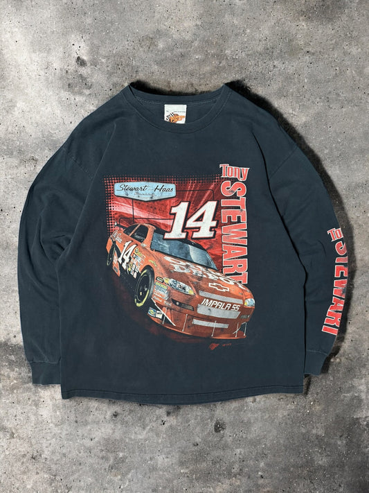 '00s Stewart Nascar Long Sleeve Sz. XL