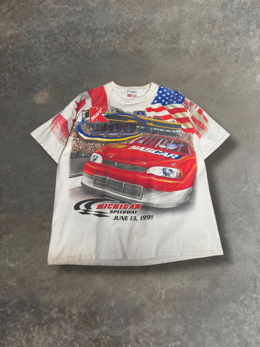 '99 Michigan Speedway AOP Nascar Tee Sz. XL