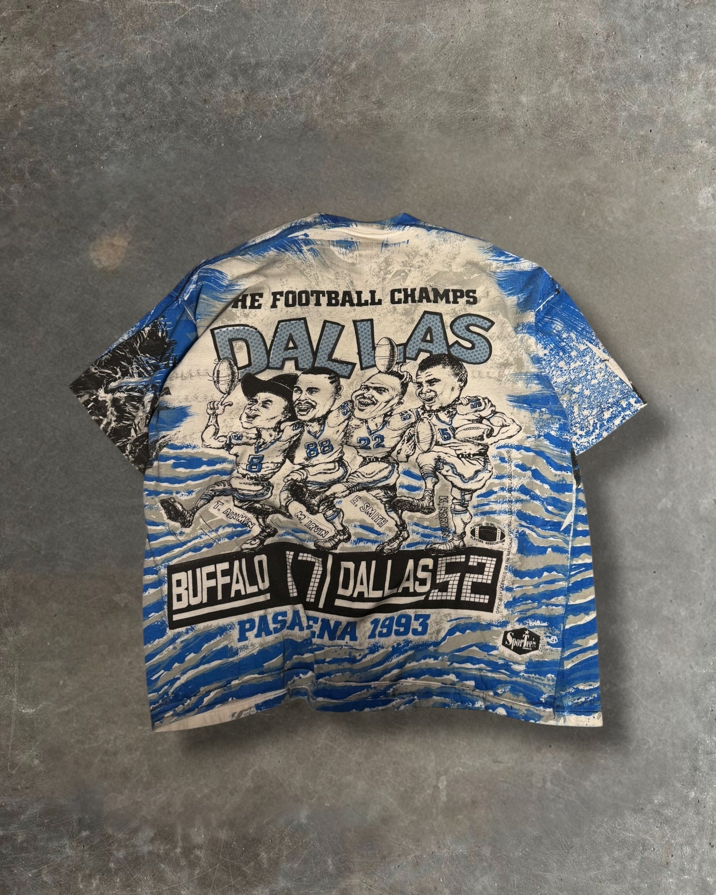 '93 Dallas Cowboys Champs AOP Tee Sz. XL