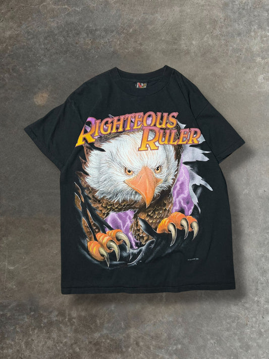 '90s Righteous Ruler Biker Tee Sz. L