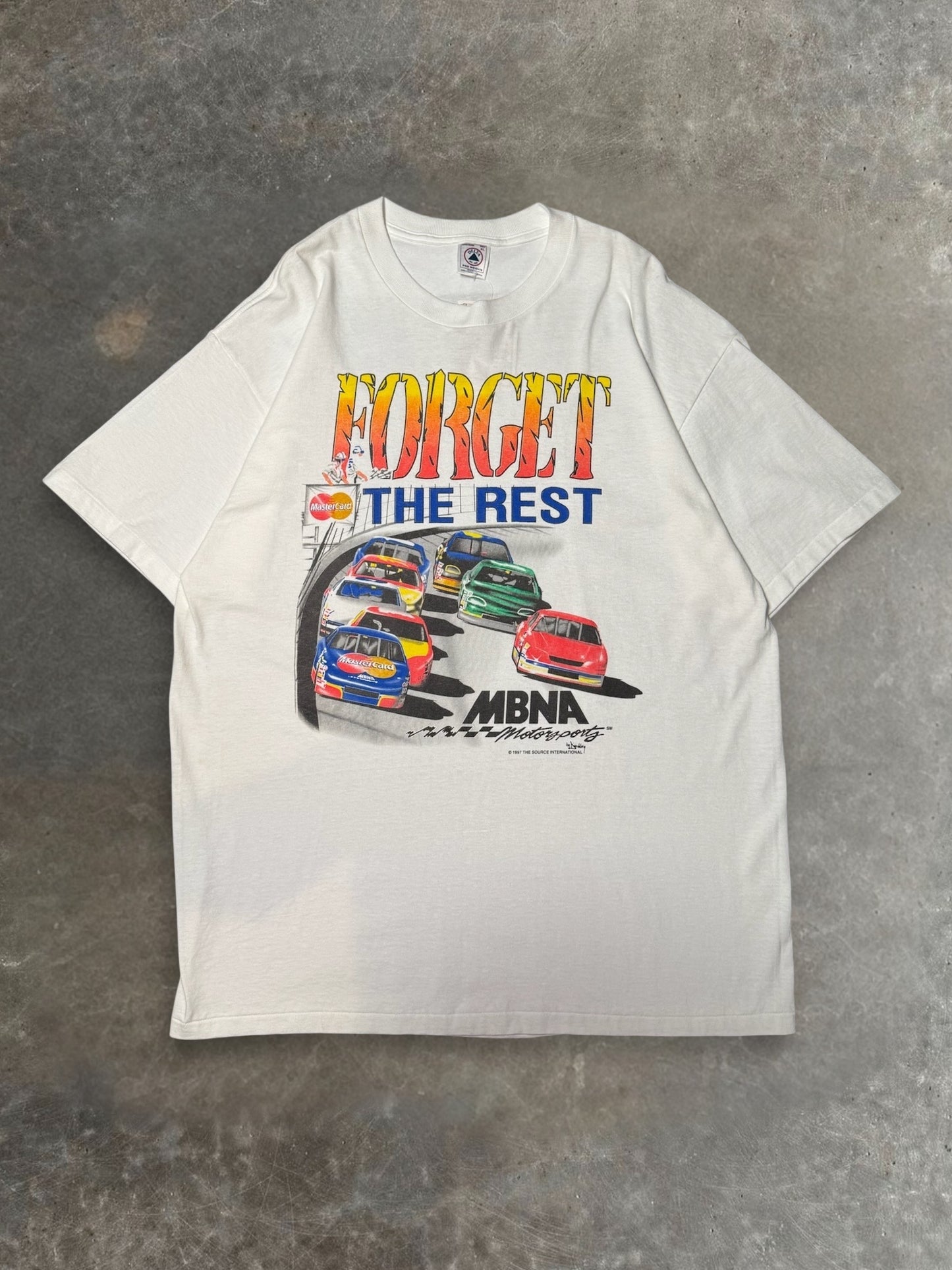 90s Forget Rest MBNA T-shirt Sz. XL