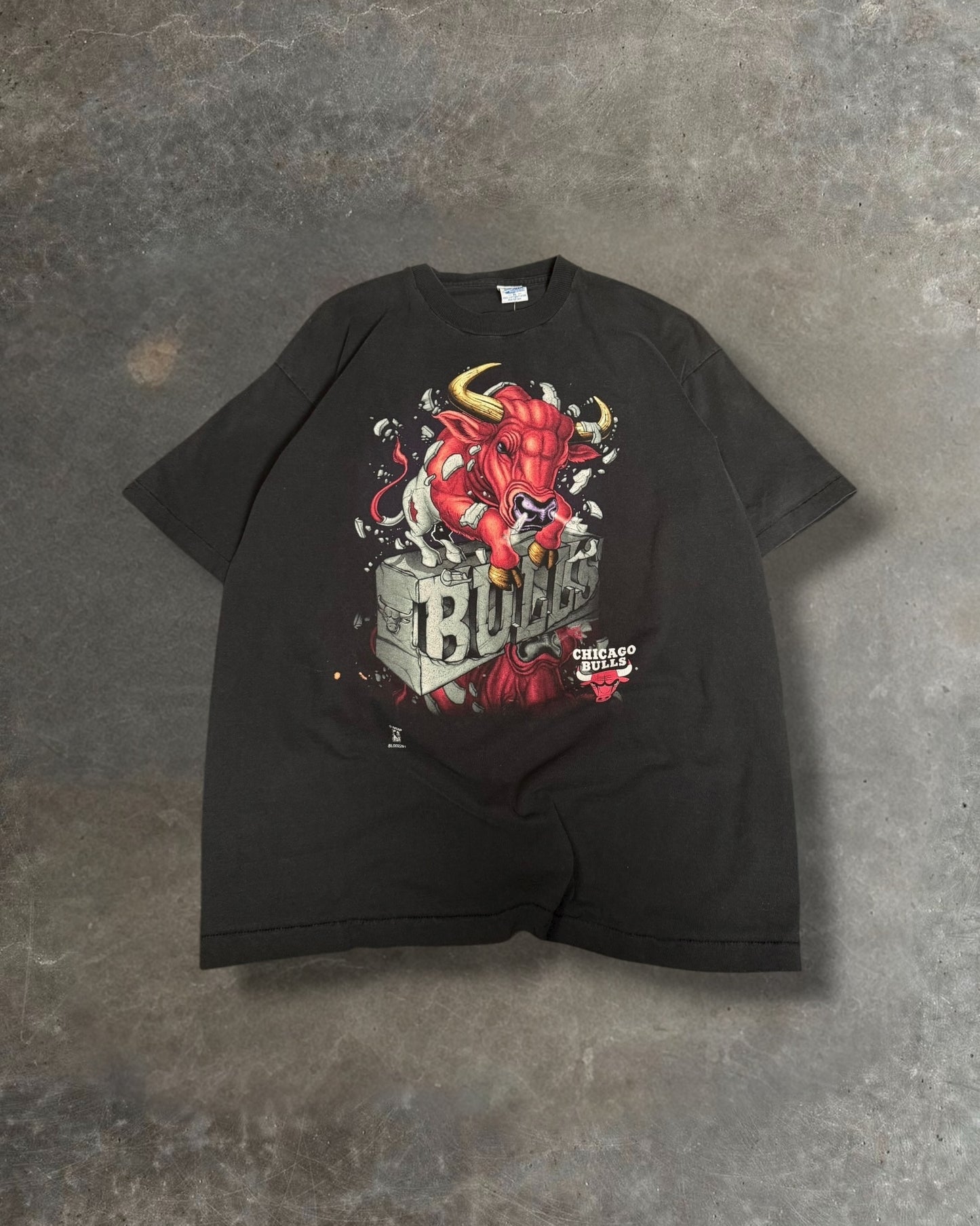 '90s Chicago Bulls Stone Tee Sz. XL