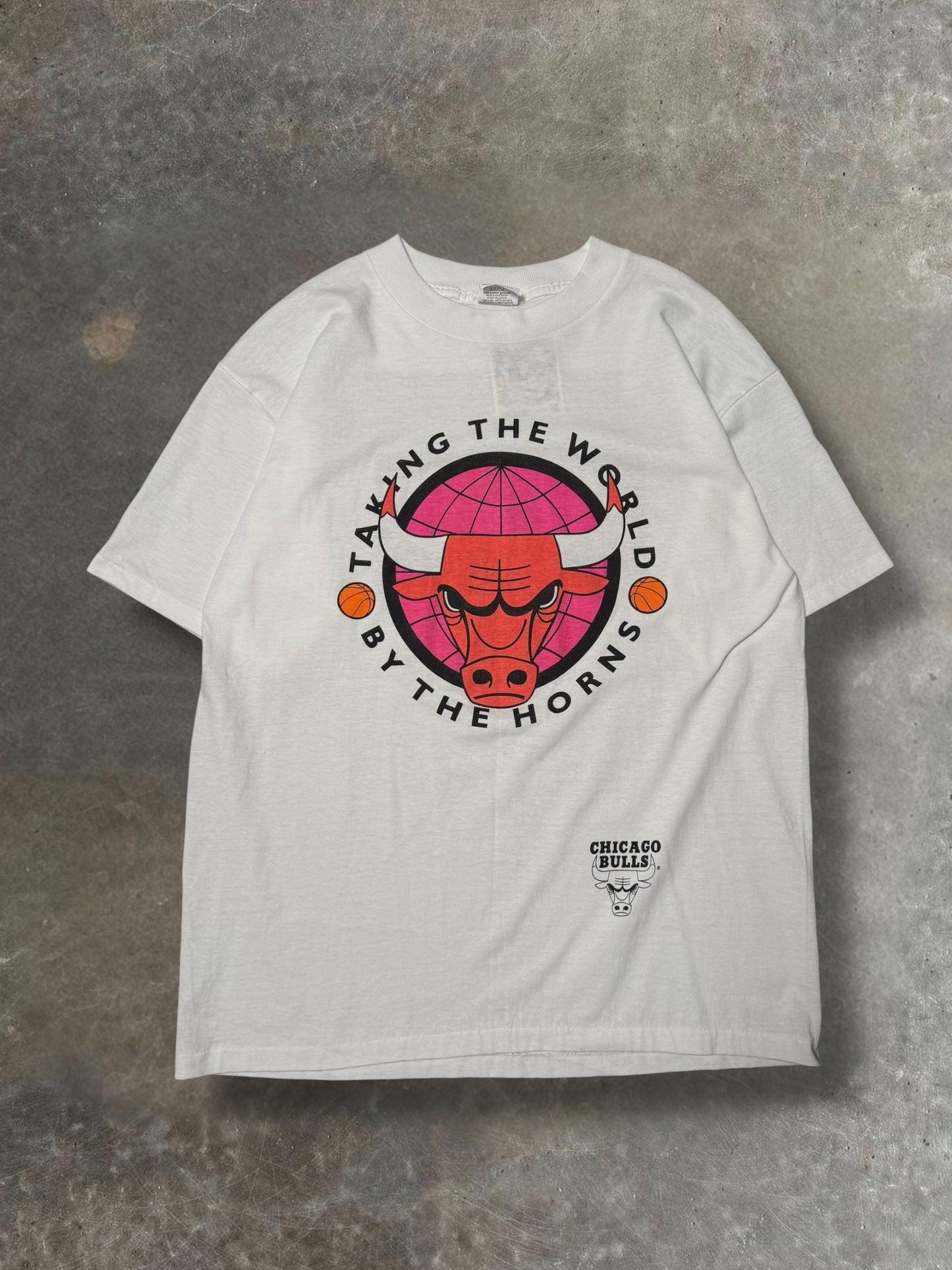 '90s Bulls Lottery Tee Sz. XL