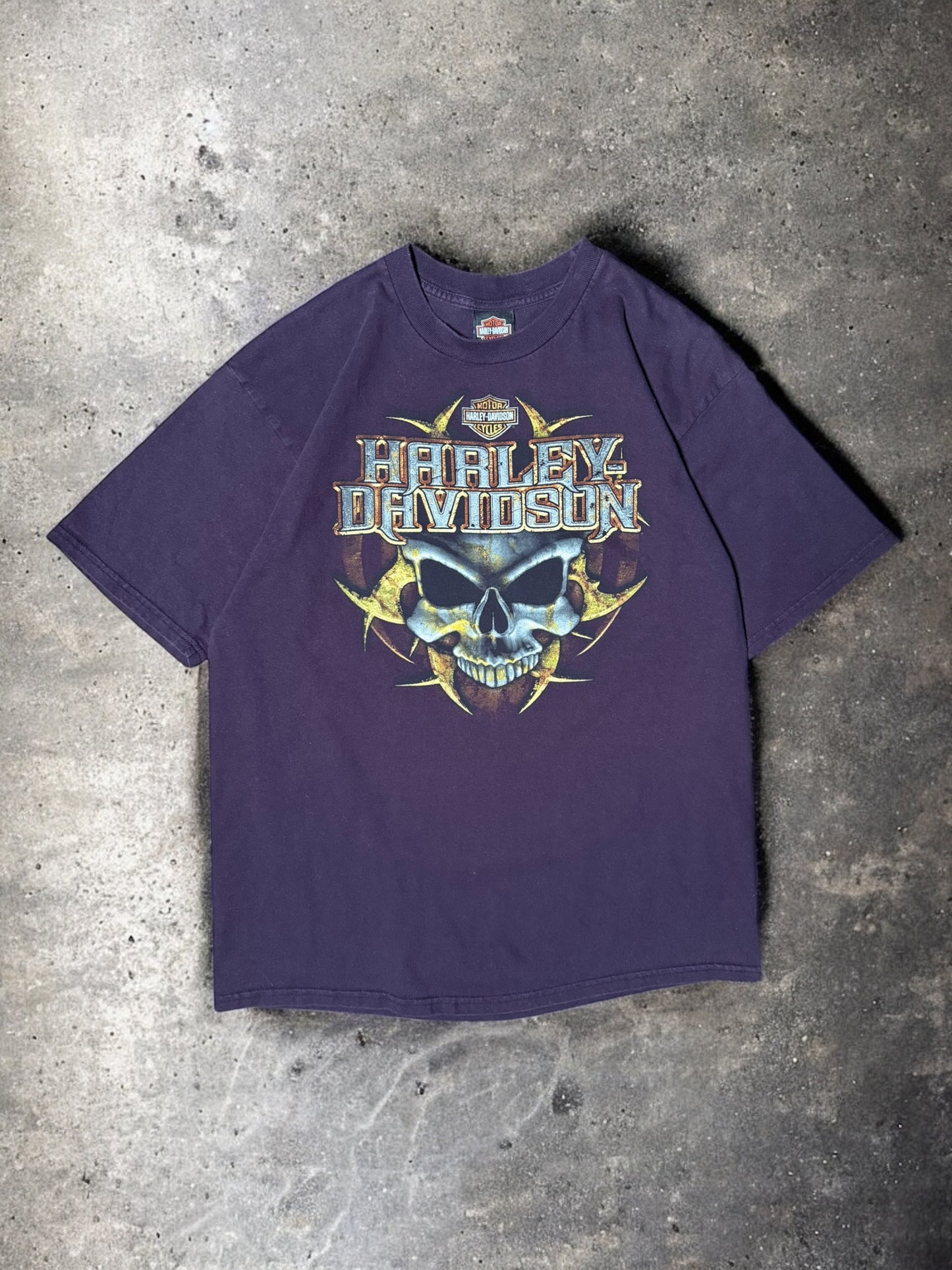 '00s Skull Harley Tee Sz. XL