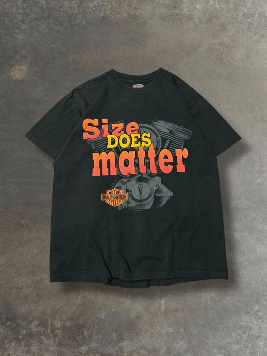 '91 Size Matters Harley Tee Sz. M