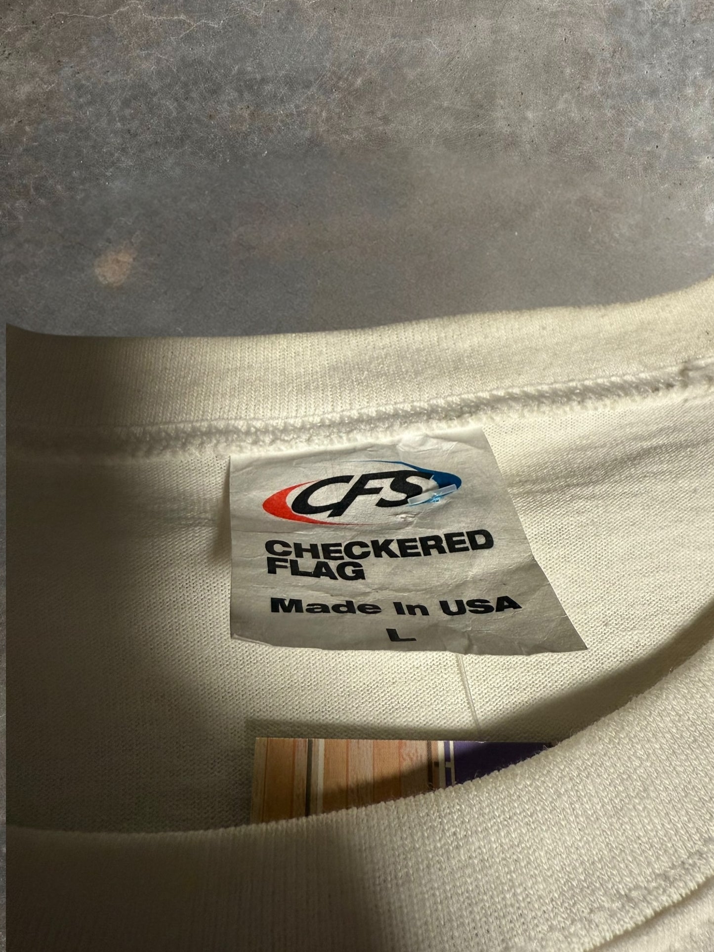 '90s Mark Martin AOP Nascar Tee Sz. L