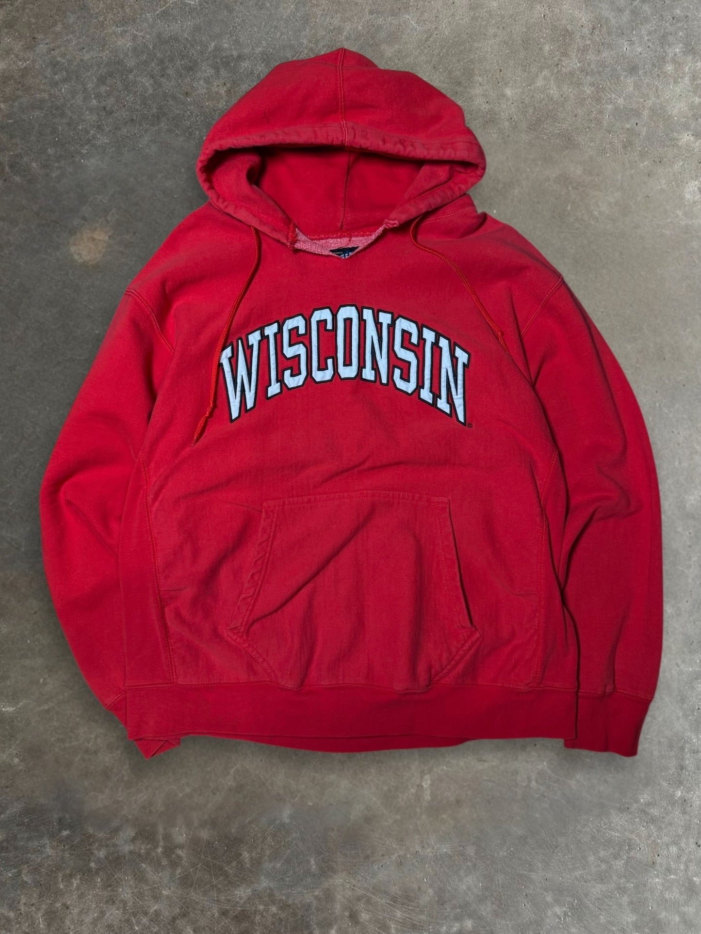 90s Wisconsin Cut Hoodie Sz. XXL