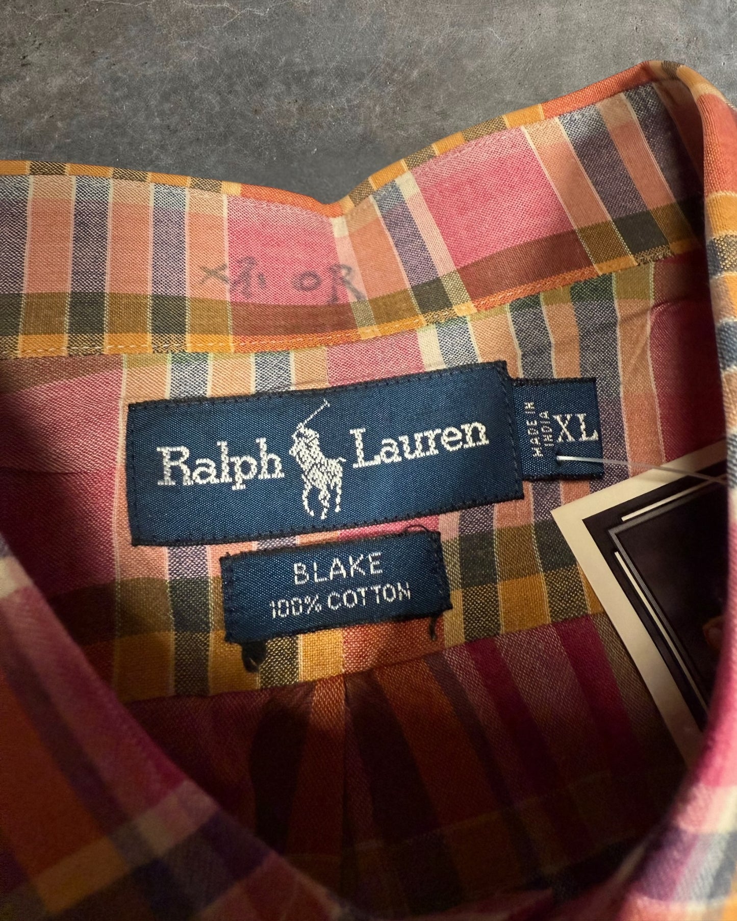 '00s Blake Polo Button Down Sz. XL