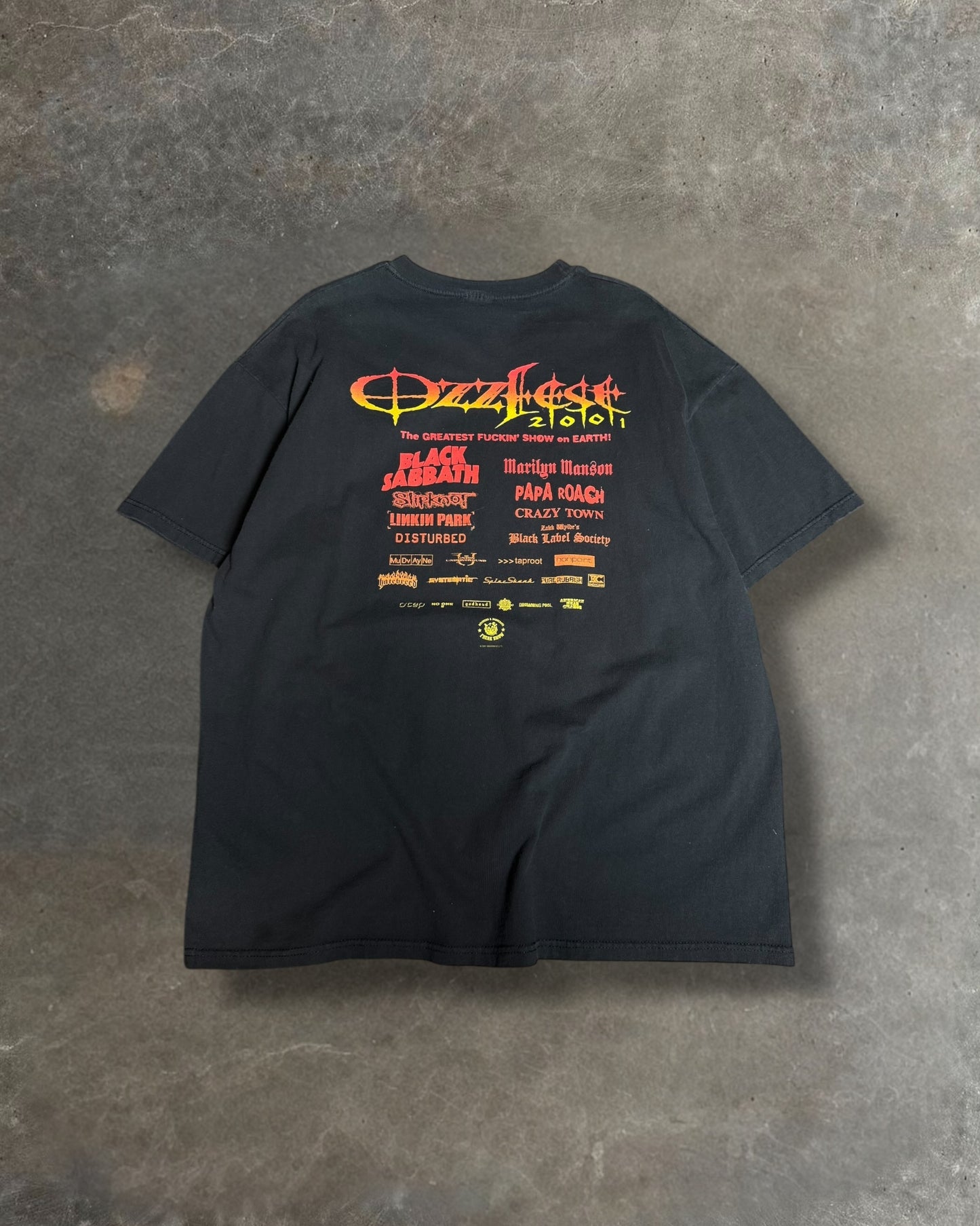 '01 Ozzfest Tee Sz. XL