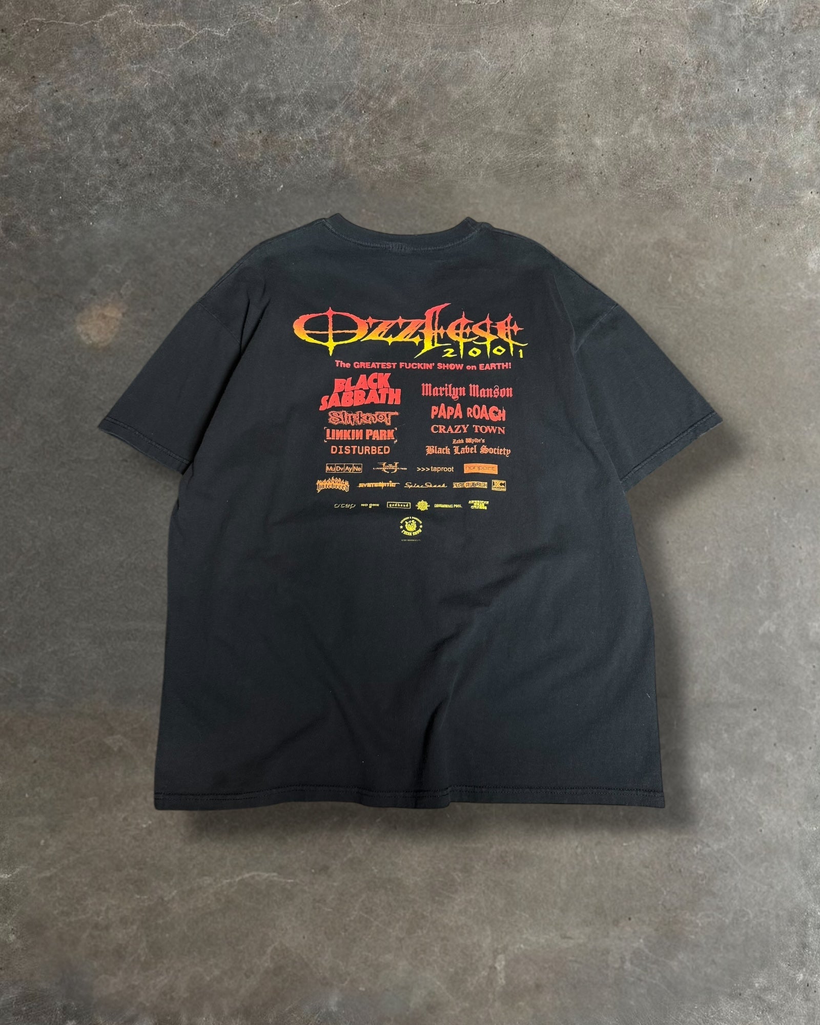 '01 Ozzfest Tee Sz. XL
