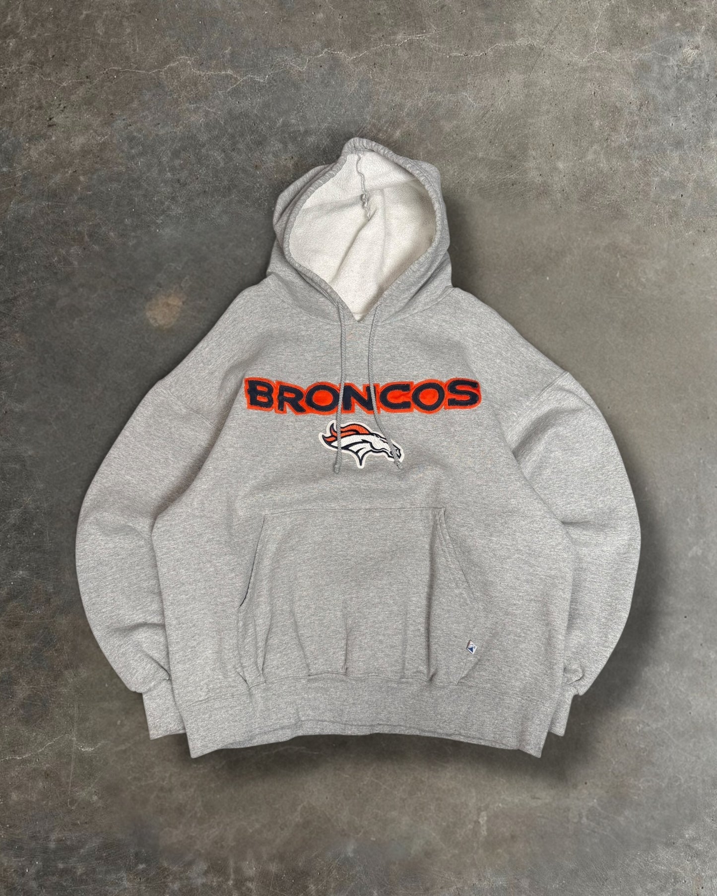 '90s Denver Broncos Hoodie Sz. L