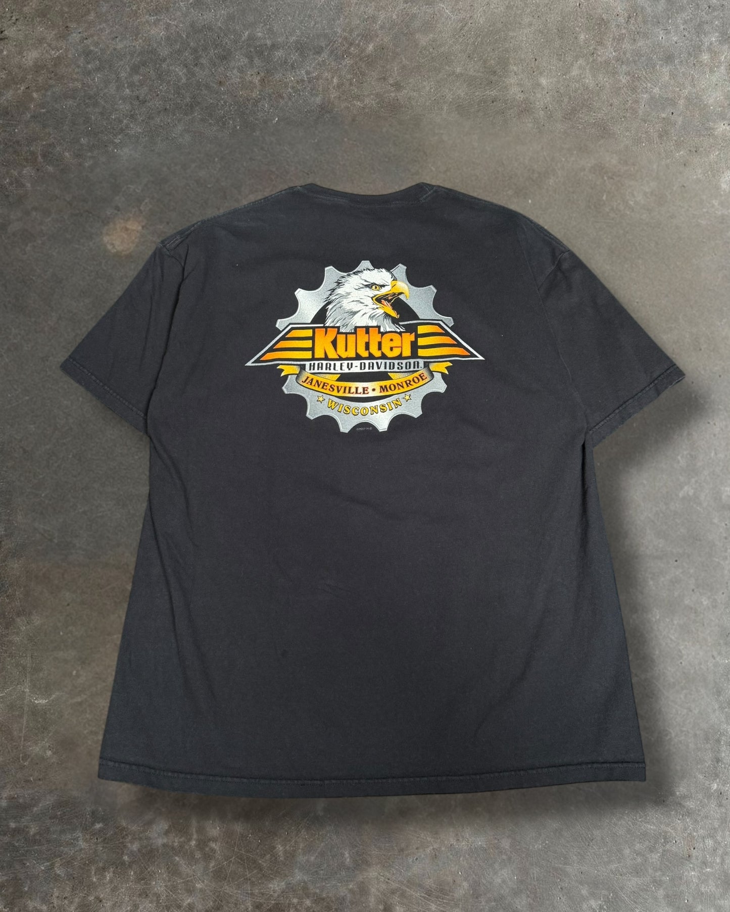 '00s Harley Skull Tee Sz. XL