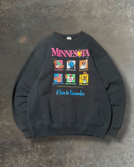 '90s Minnesota Sports Crewneck Sz. XL