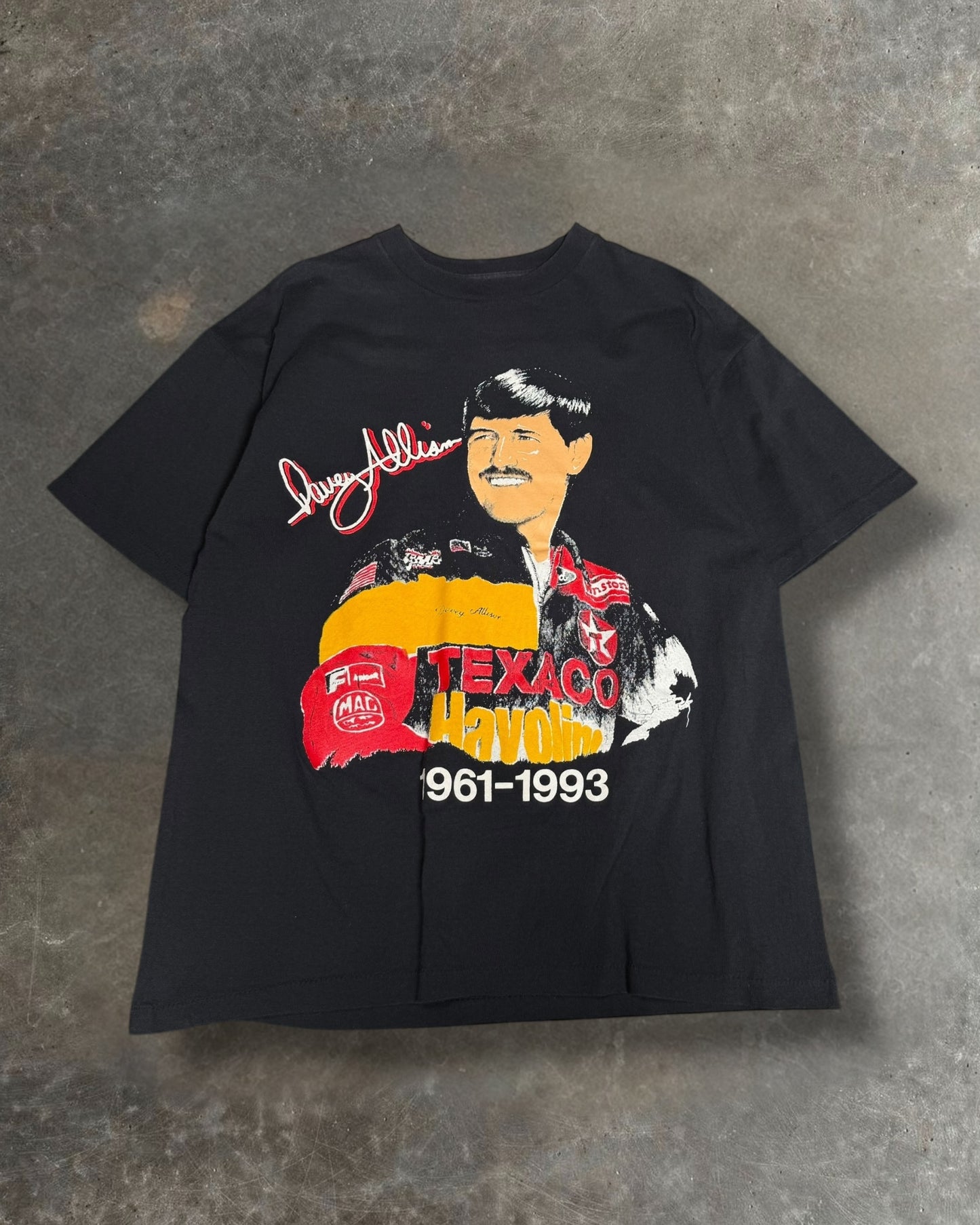 '90s Davey Allison Racing Tee Sz. L