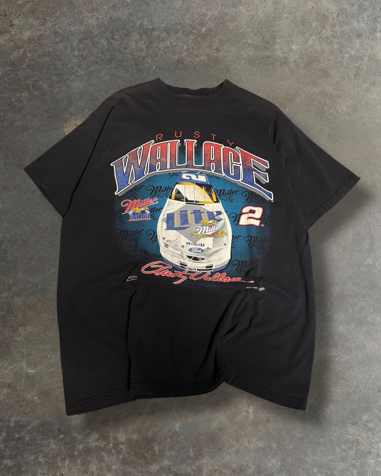 '90s Rusty Wallace Nascar Tee Sz. XXL