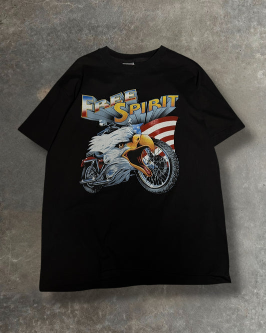 '90s Free Spirit Biker Tee Sz. XL