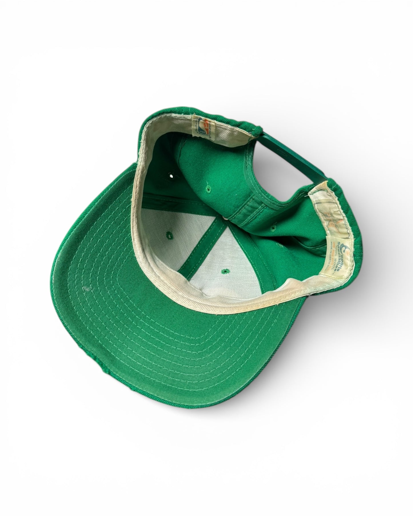 90s Boston Celtics Sports Specialties Script Hat